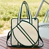 [US Local Warehouse] Tennis Tote Bag Large Tennis Bag Sports Handbag Pickleball Bag for Men and Women
