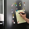 3D Resin Vase Fridge Magnet DIY Mini Floral Vase Fridge Stickers for Home Decor