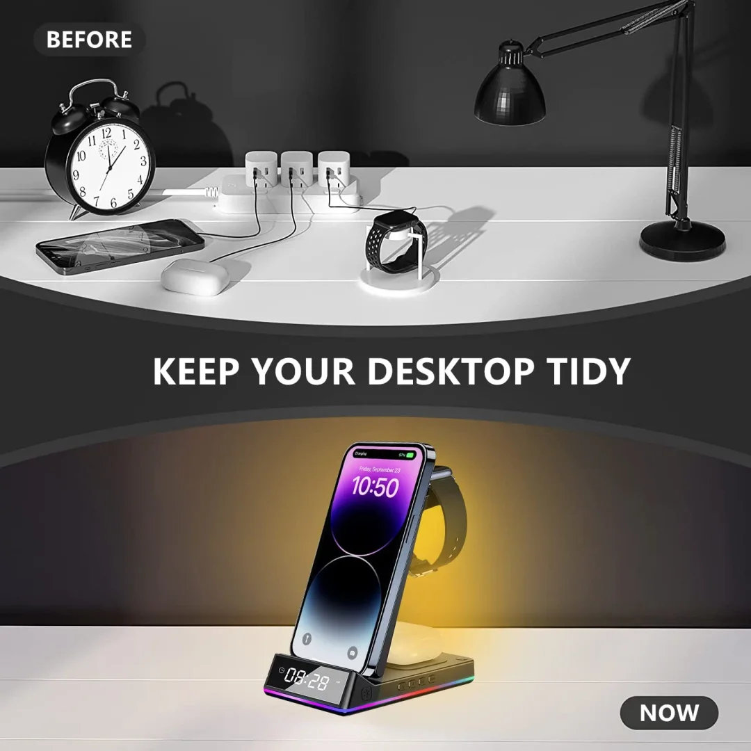 Multi-functional Portable Wireless Charger