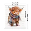 Cute Yak-18CT Counted Cross Stitch 40*45cm/15.75*17.72in