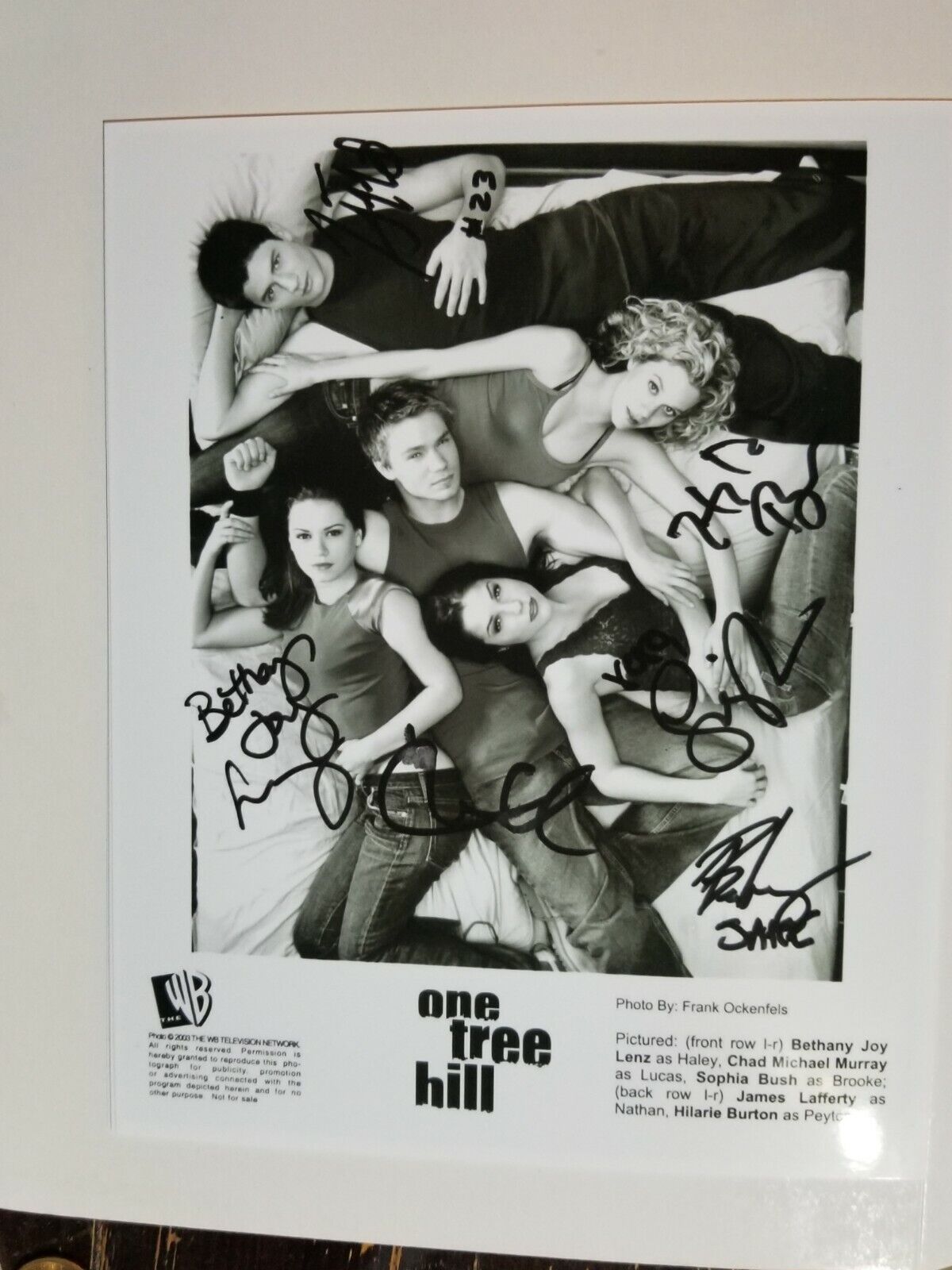 One Tree Hill Signed Cast 8x10 Photo Poster painting RP -  ShipN!!