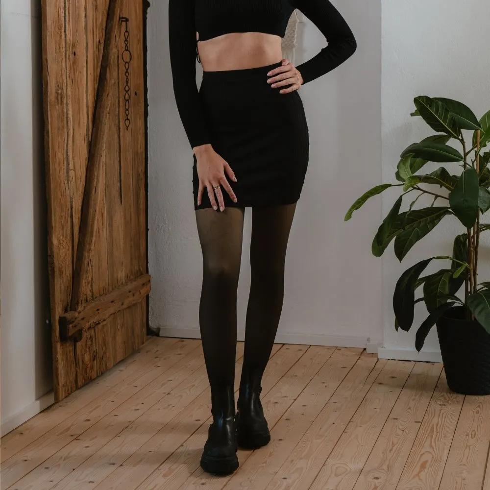 Cozy Cloudy Tights - Light Shade