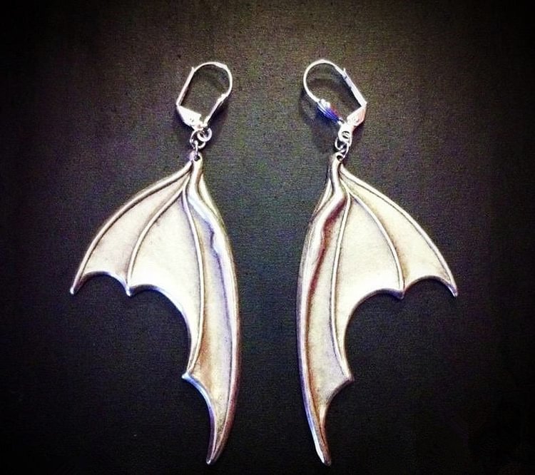 Bat Earrings