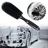 Car Wheel Wash Brush Soft Bristle Tire Cleaning Brushes Tools Car Tire Rim Brush