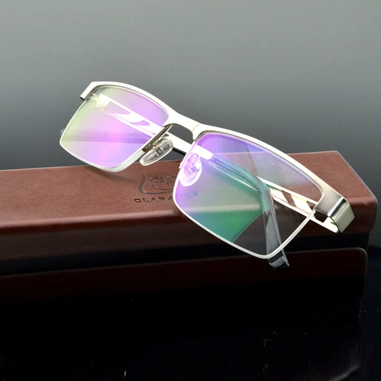 AL-MG Alloy Men Ultralight Sturdy Business Luxury Reading Glasses +0.75 +1.00 +1.25 +1.5 +1.75 +2.00 +2.25 +2.5 +2.75 +3 to +4
