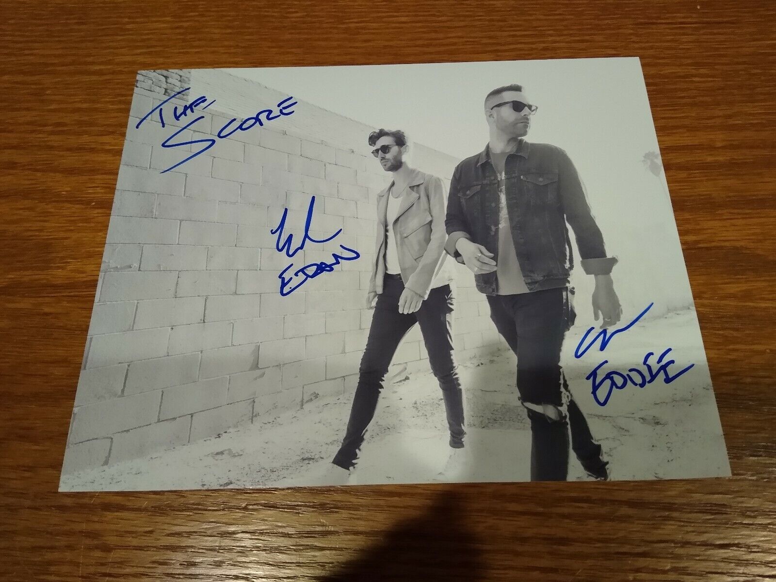 THE SCORE SIGNED Photo Poster painting 8X10 AUTOGRAPHED autograph LEGEND Atlas CD COA 3 band