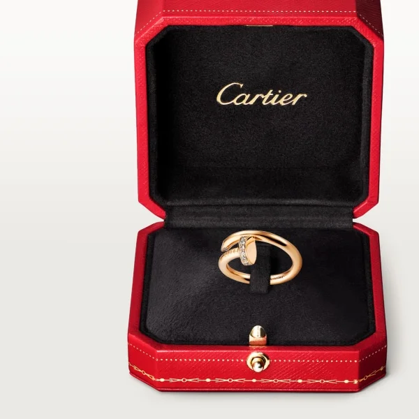 Just a Clou ring Yellow gold, diamonds
