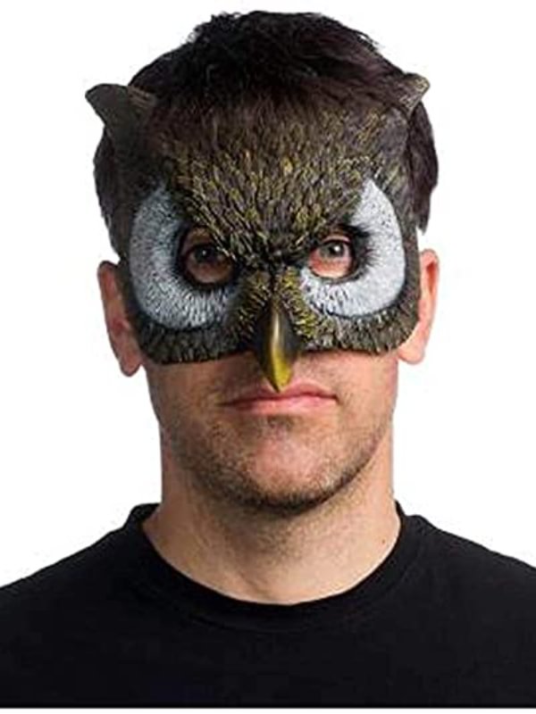 Halloween Masquerade Owl PU Mask