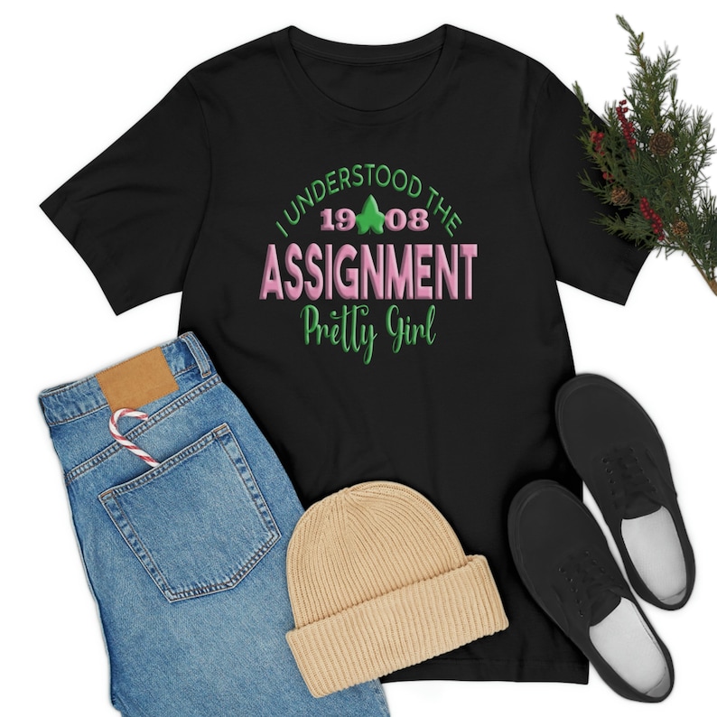 AKA I Understood The Assignment of Being a Pretty Girl Unisex Shirt