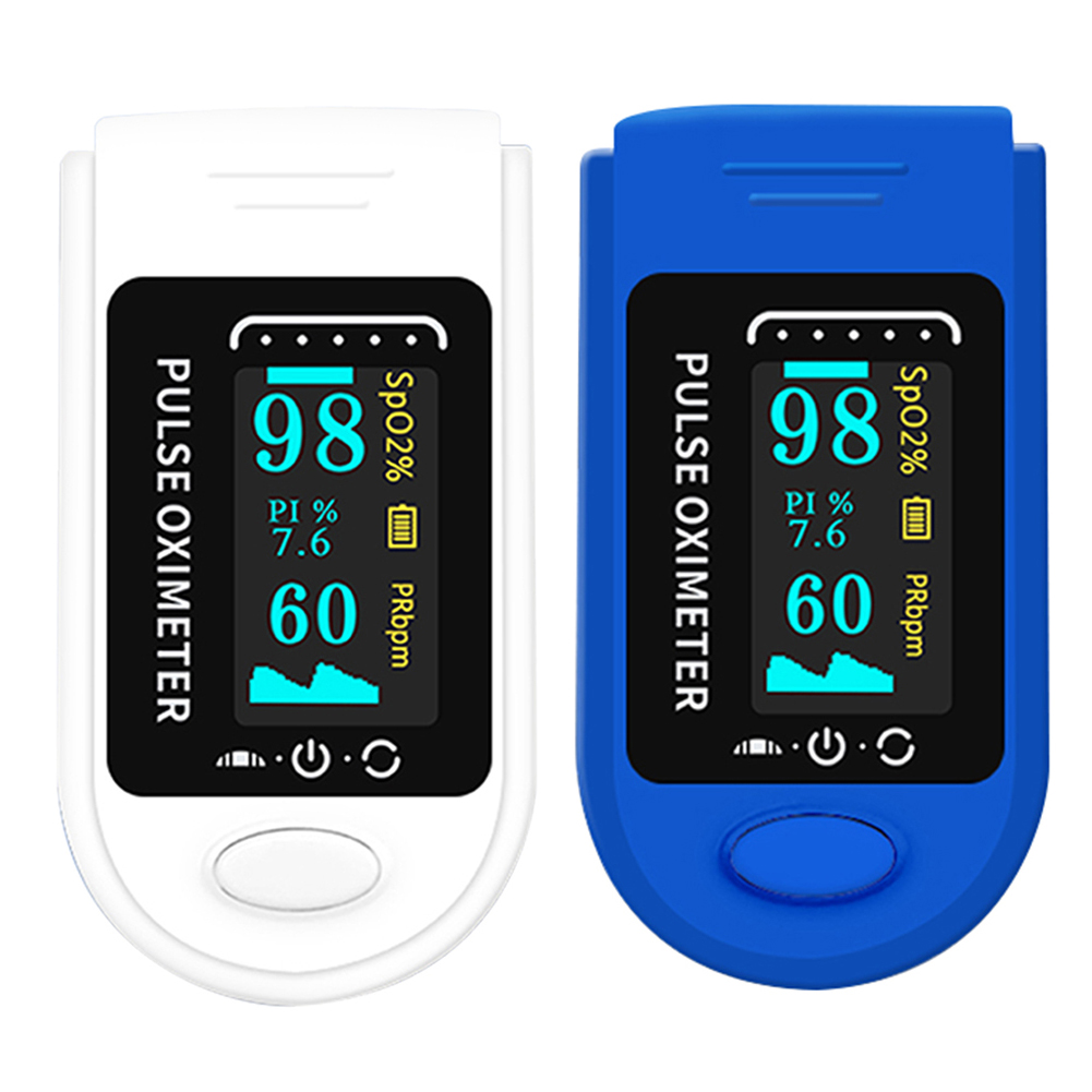 

LOYE Finger Pulse Oximeter 0.96 inch Screen Blood Oxygen Saturation Meter, Blue, 501 Original