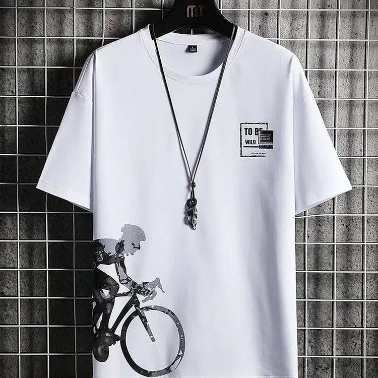 Men's Streetwear T - Shirt and Shorts Set Casual Sporty Spring Summer Outfit