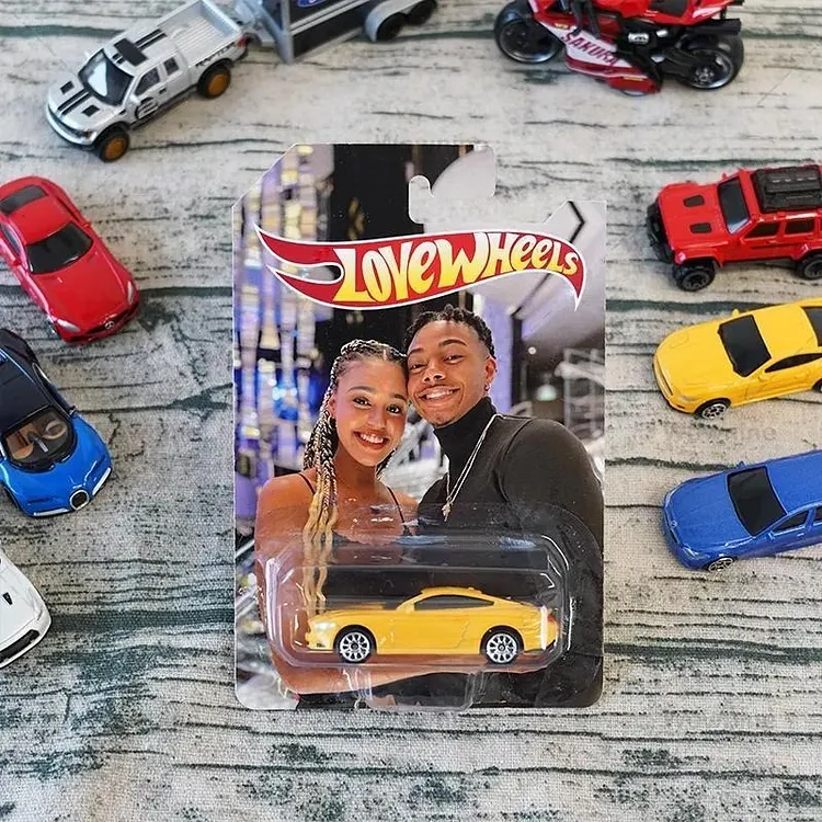 Custom Love Wheel Custom Dream Car Toy Customized Package Car Lover Anniversary Gifts For Him