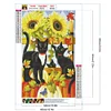 (40*60cm)Black Cat - Full Round Drill Diamond Painting