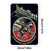 Judas priest - Panneaux en &eacute;tain m&eacute;tallique(20*30cm/30*40cm) - Musique