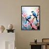 Bluebird-Full Round Diamond Painting 30*40CM