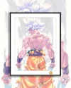 Ultra Instinct Son Goku Decorative Painting - Dragon Ball - H-TWO Studio