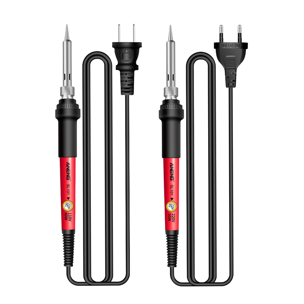 

25pcs Electric Soldering Iron Kits Adjustable Temperature Heater Solder Set, Us plug, 501 Original