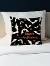 4 Set Happy Halloween Farmhouse Pillows Halloween Party Pillow Decorative Covers