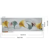 Peinture Diamant Ginkgo Feuille Ronde-80*30CM (Grande Taille)