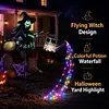 Halloween Witch Cauldron Garden Light for Lawn Porch Patio Walkway Entryway
