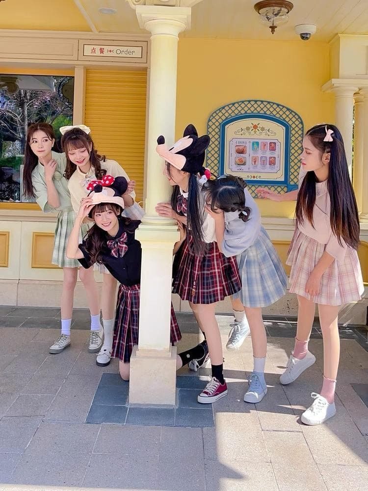 Cute Kawaii Wonderland Jk Uniform Shirts SS1312