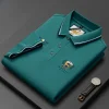 casual lapel plus size polo shirt