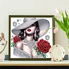 Diamond Painting-DIY Crystal Rhinestone Beauty