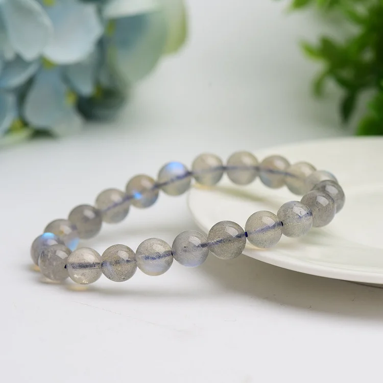 9.0mm High Quality Labradorite Bracelet