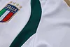 Joyfball 2026/2027 Kids Size Italy Half-Pull Training Suit white Soccer Shirt