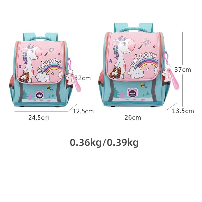 Waterproof Letter School Daily School Backpack