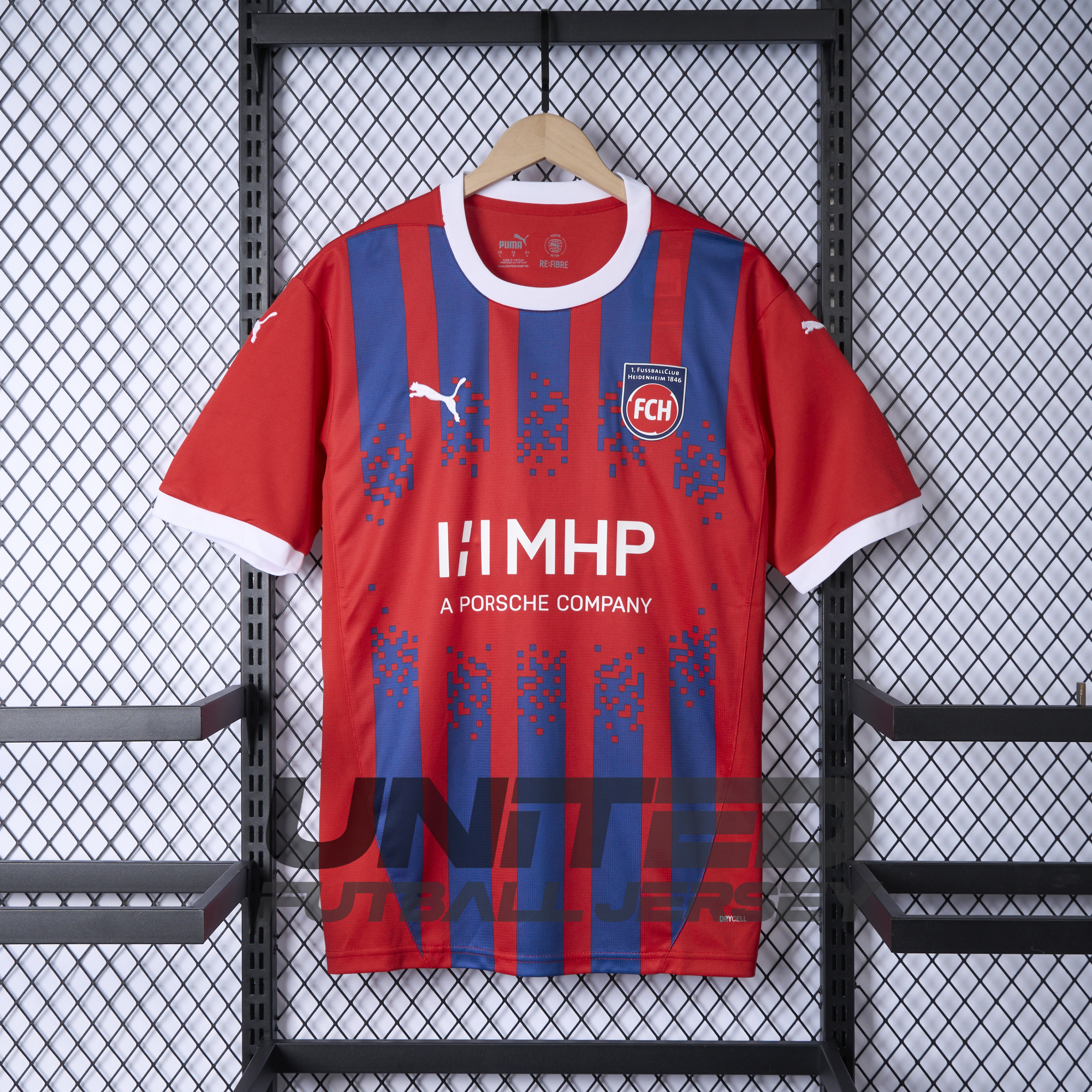 FC Heidenheim 24-25 Home Stadium Jersey - Fans Version