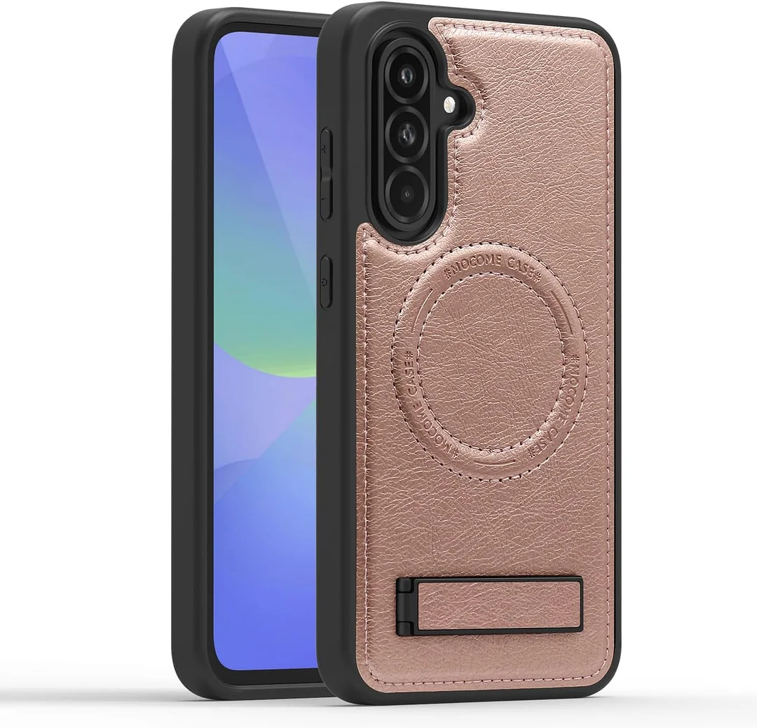 Samsung Galaxy Z Fold 6 Leather Case Magnetic Protective Case Holder Phone Case