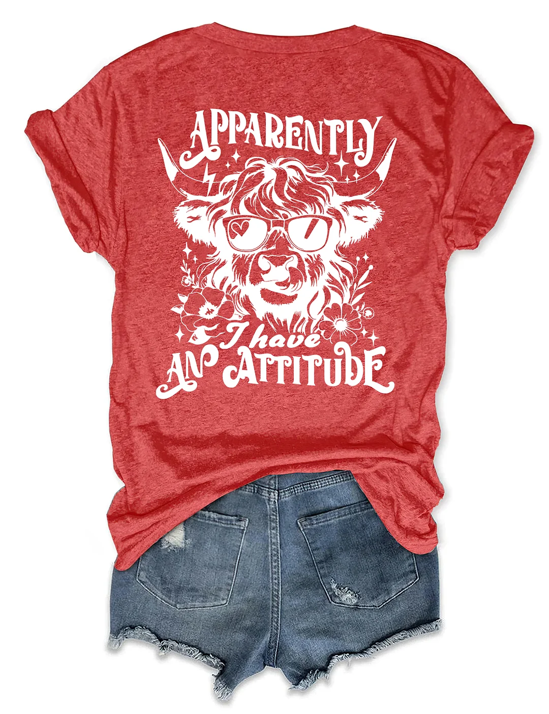 Apparently I Have An Attitude T-shirt