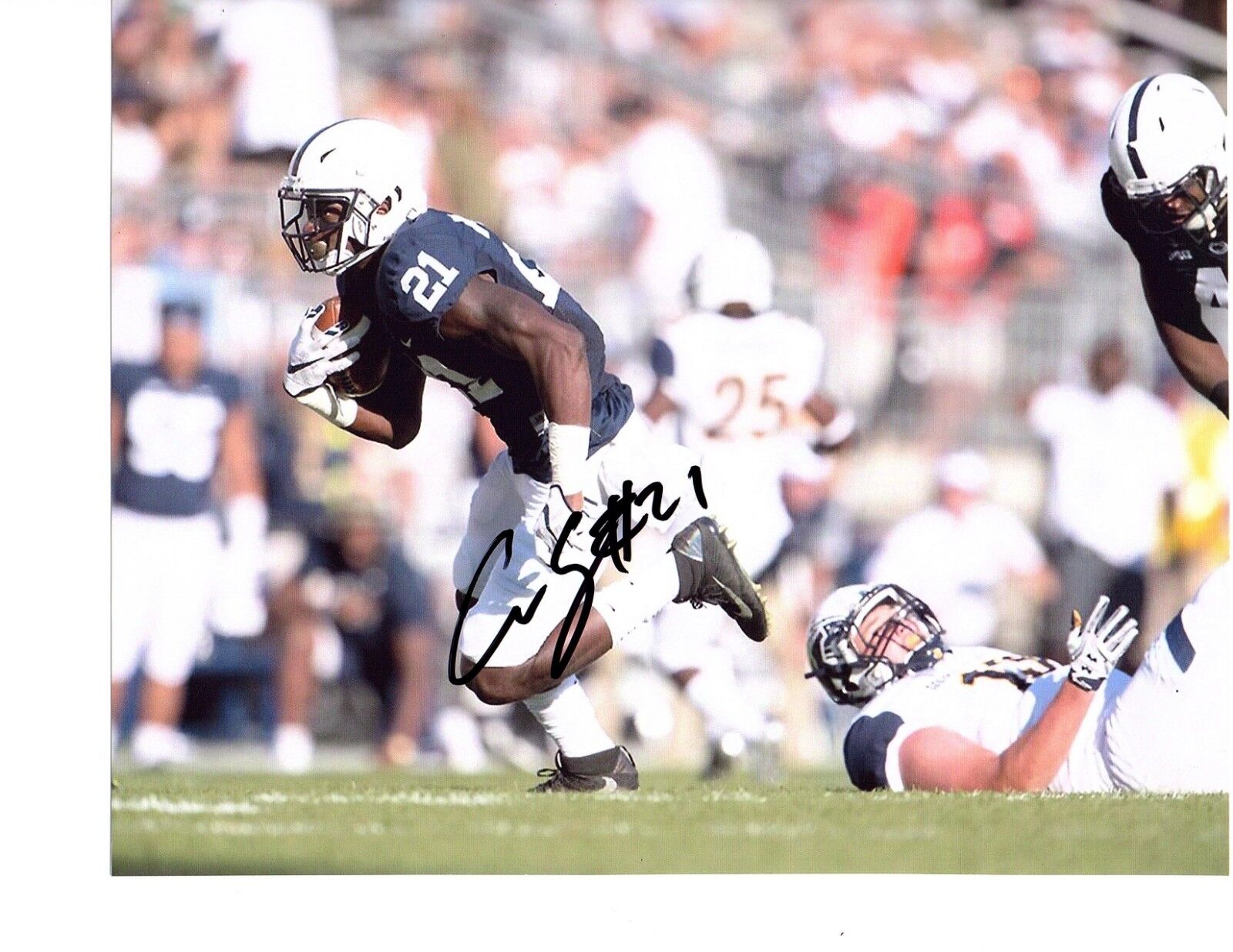 Amani Oruwariye Penn State Nittany Lions signed autograph 8x10 football Photo Poster painting b