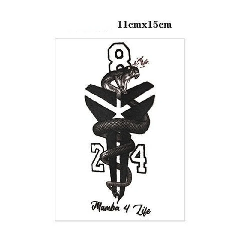 Japanese Dark Comics Evil Kawakami Tomie Double-sided Girl Waterproof Temporary Fake Tattoo Sticker Sleeve Anime Tattoo