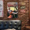 Pin Up Girl Car - Metal Tin Signs(8*12Inch/12*16Inch)