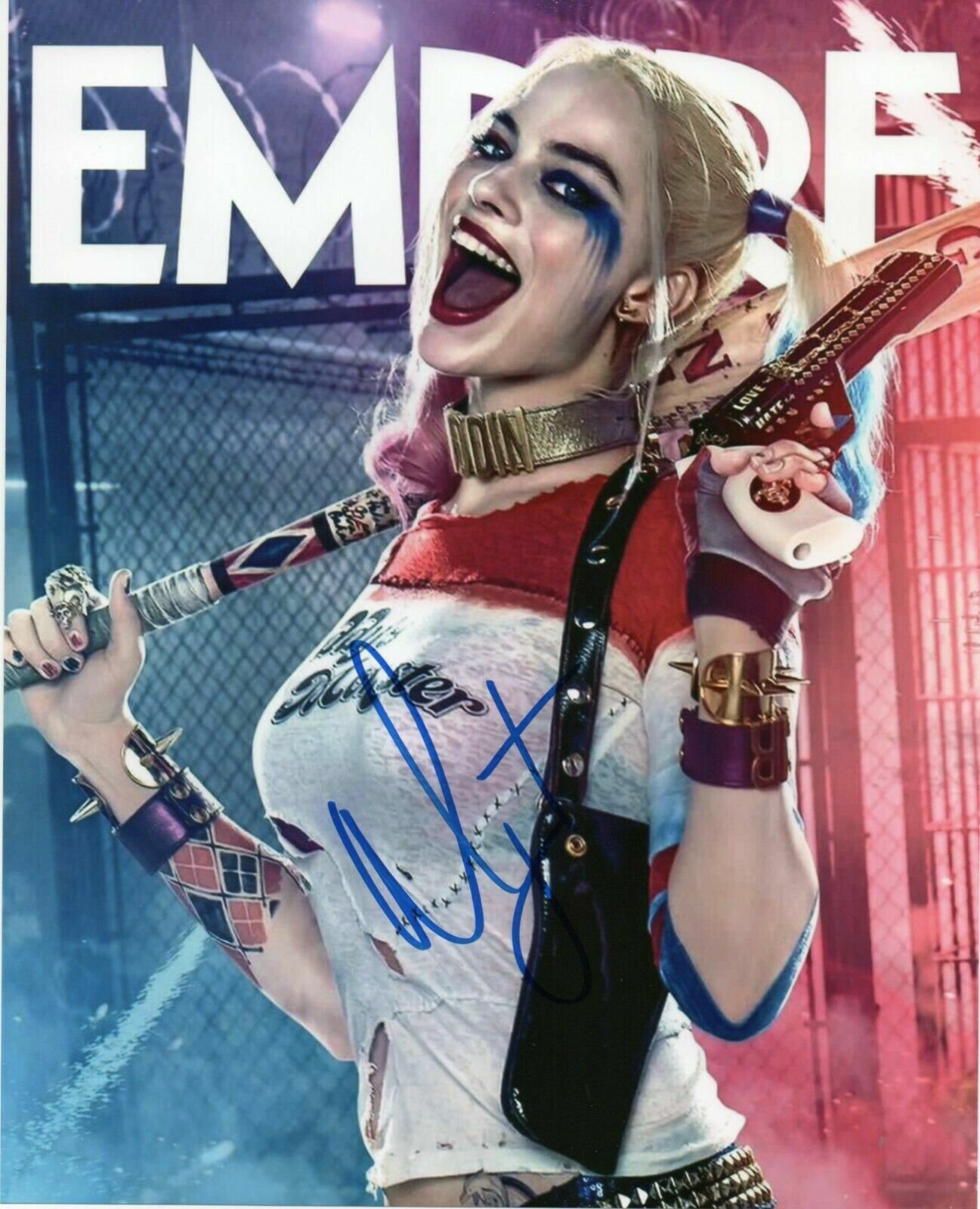 Margot Robbie * Autographed signed 8 x 10 Photo Poster painting