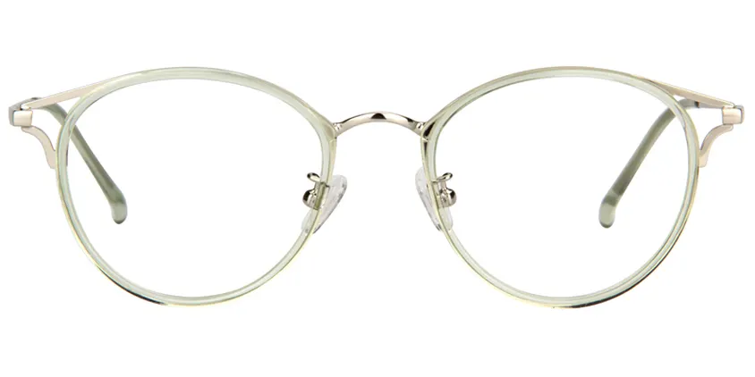 Lacey HellgrÃ¼n Rund Brille HellgrÃ¼n