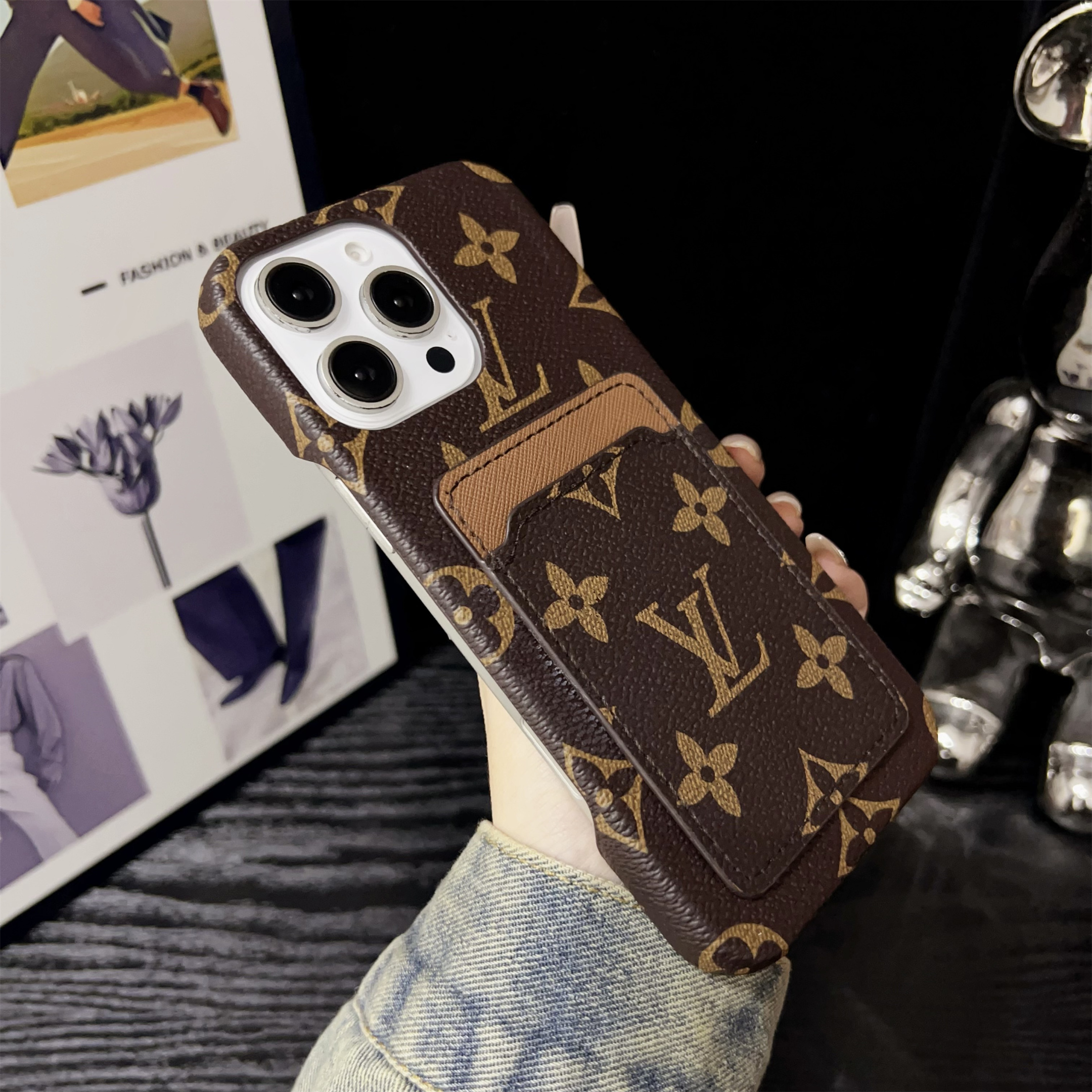LV Card Holder iPhone Case Gucci Samsung Galaxy Cover