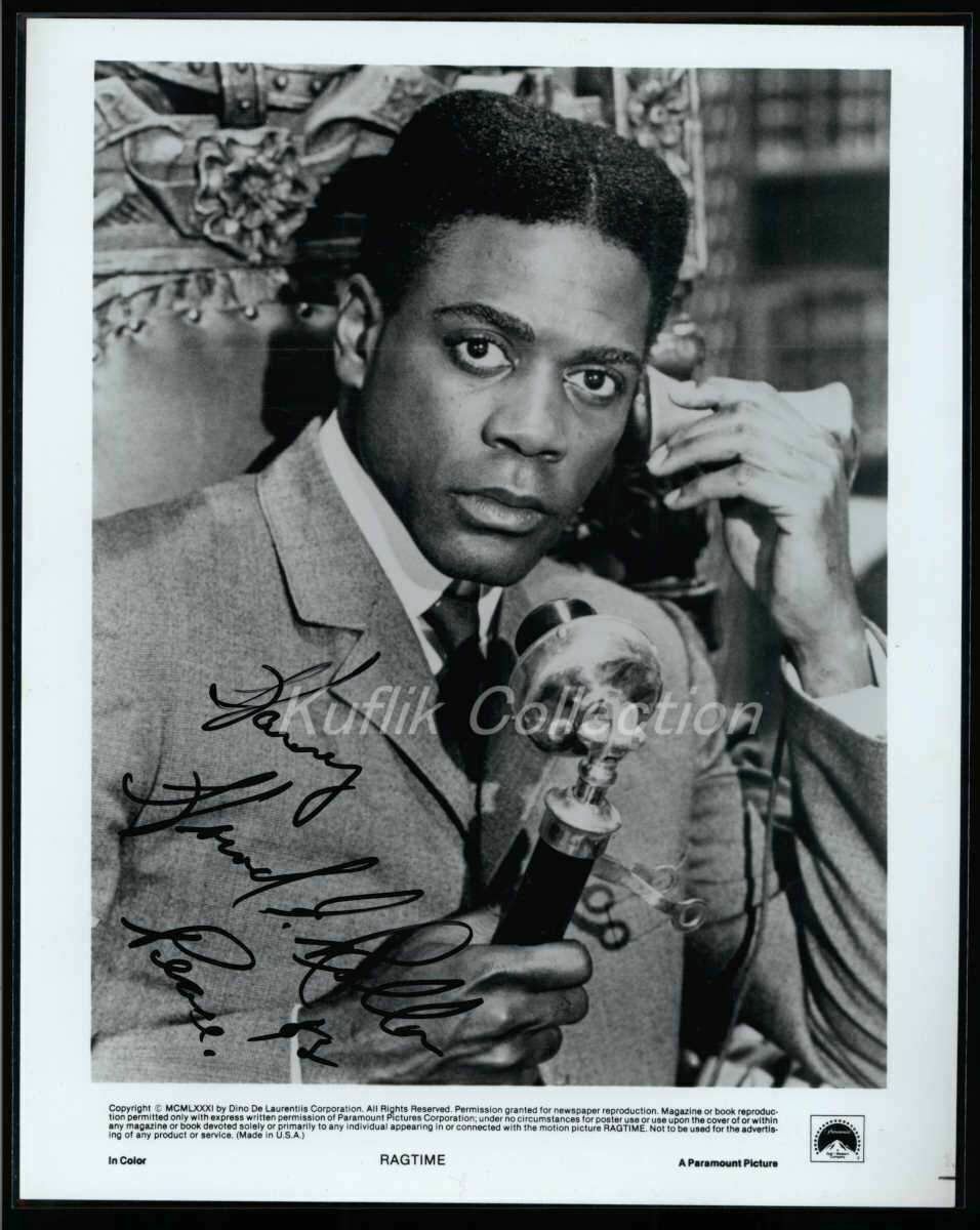 Howard Rollins - Signed Autograph Movie Still - Ragtime