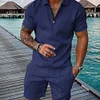 Gioiacombo&trade; Set casual da spiaggia a maniche corte da uomo