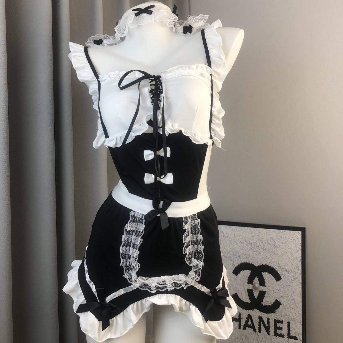 Lovingerie - Sexy Maid Costume Cosplay Uniform Set