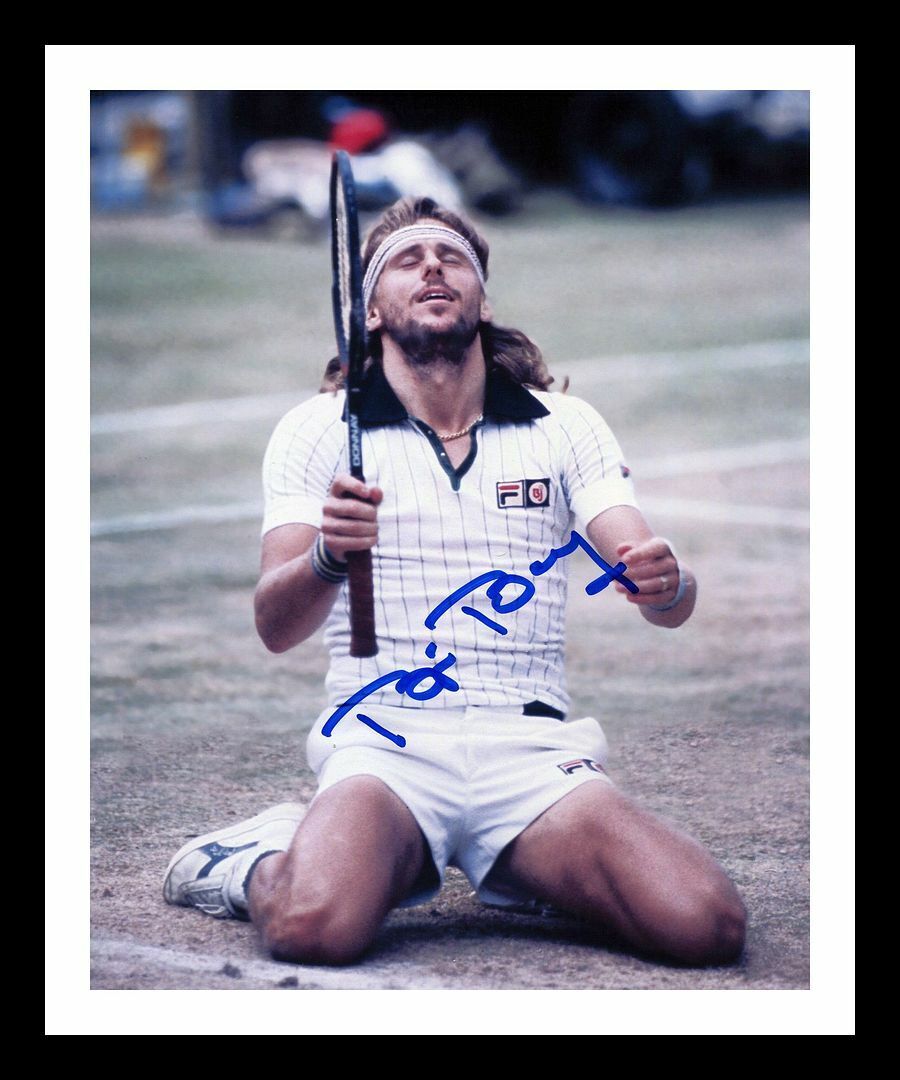 Bjorn Borg Autographed Signed & Framed Photo Poster painting 1