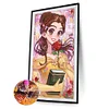 Diamond Painting -DIY Round Dril Princess Anna(50*30 CM)