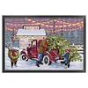 Christmas Eve-14CT Stamped Cross Stitch 30*21cm/11.81*8.27in tapestrymarket