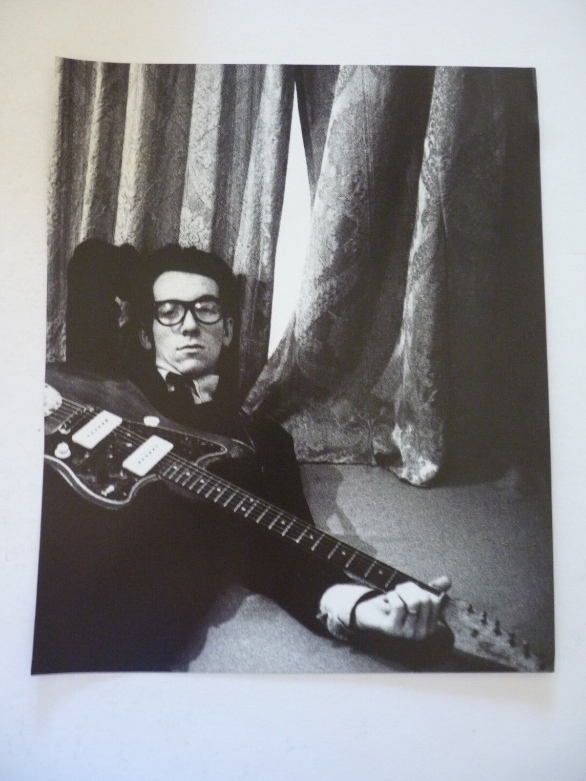 Elvis Costello Single Sided Coffee Table Book Photo Poster painting Page 9.5x11.5