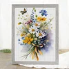 Daisy-11CT Stamped Cross Stitch 30*40cm/11.81*15.75in
