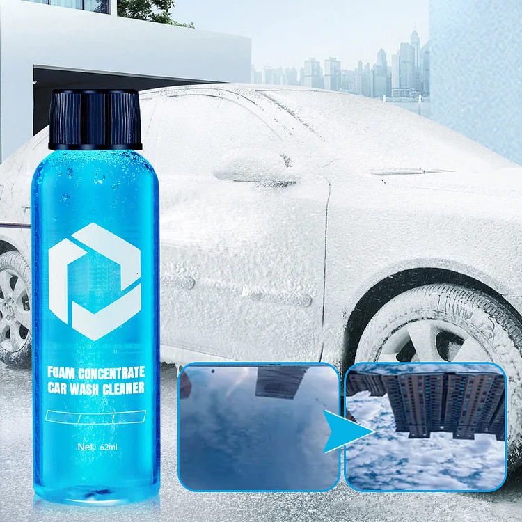 Ultra-Concentrated Foam Car Wash -Safe for Paint, Wax & Ceramic Coatings