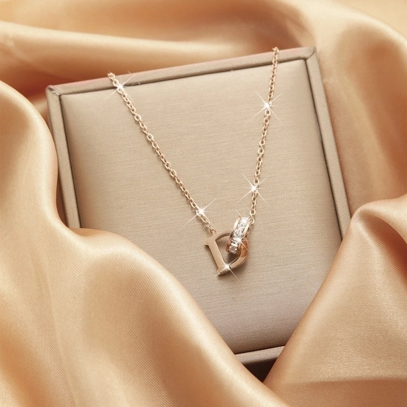 2 Pieces Titanium Steel Vintage Style Tassel Plating Doll Constellation Crown Pendant Necklace