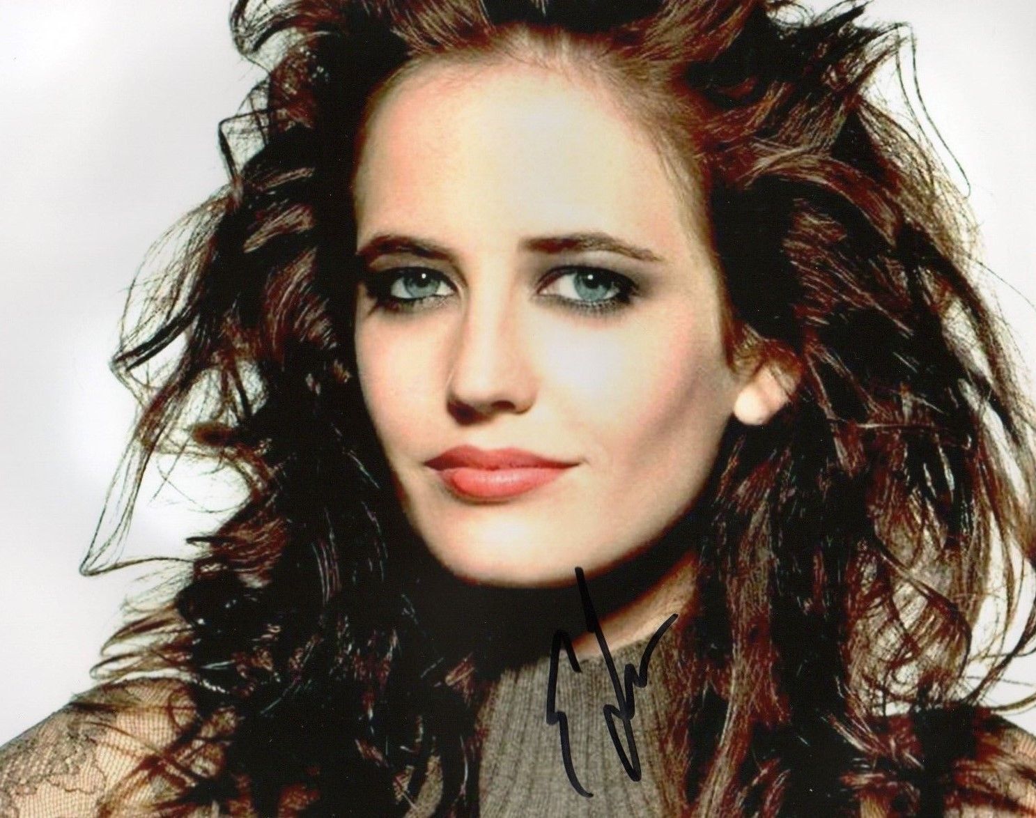 EVA GREEN AUTOGRAPHED SIGNED A4 PP POSTER Photo Poster painting PRINT 25